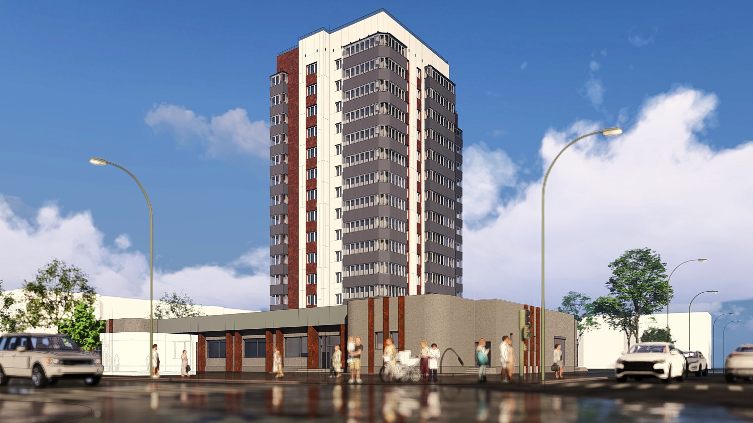 Концепция для обновления панельки на Фрунзе, 73-75